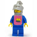 CAS081S Classic -  Blue Cavalry - with Vest Stickers Yellow Castle Knight