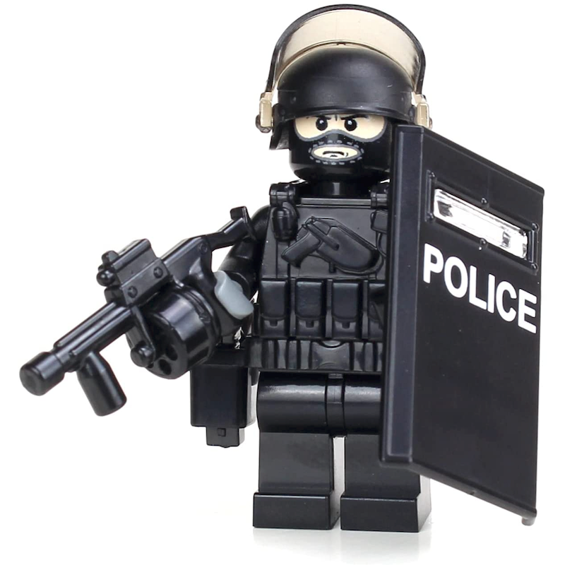Riot Control S.W.A.T. Police Officer