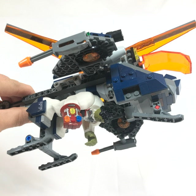 76144 Avengers Hulk Helicopter Rescue (Pre-Owned)