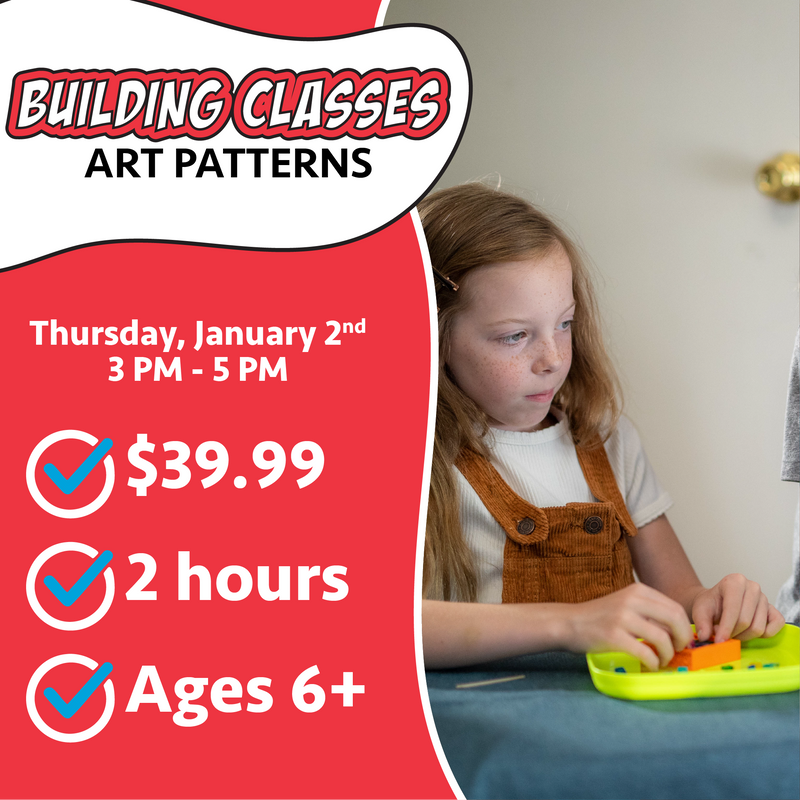 Beginner Building Camp: Winter 2024 - Art Patterns January 2nd 3:00 pm - 5:00 pm, Bountiful)