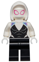 SH0682 - Ghost Spider / Spider-Gwen, White Hood Basic Smooth