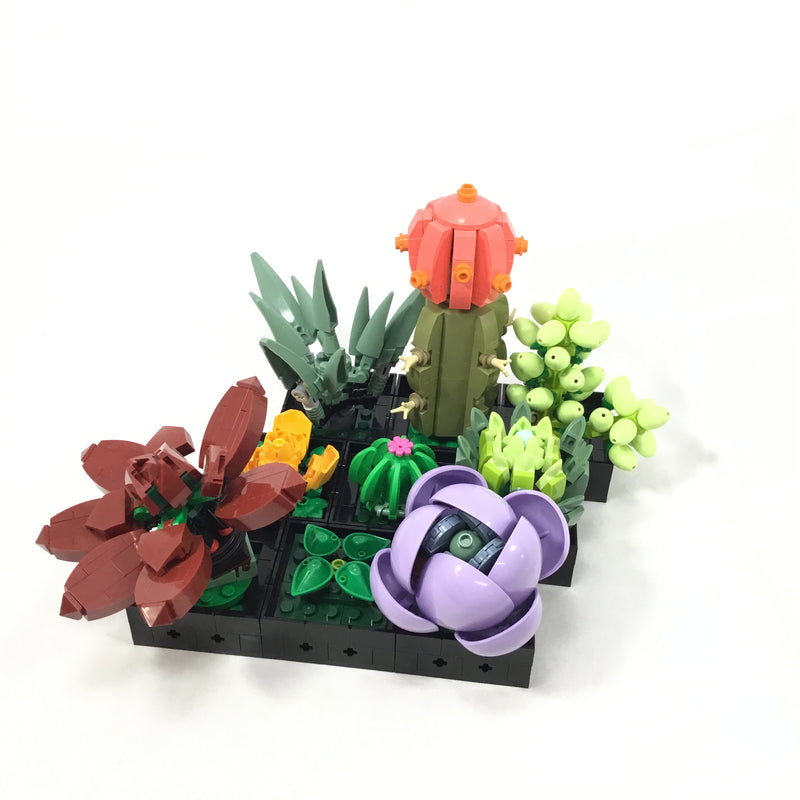lego succulents 10309 plant decor 10309 Succulents (Pre-Owned)