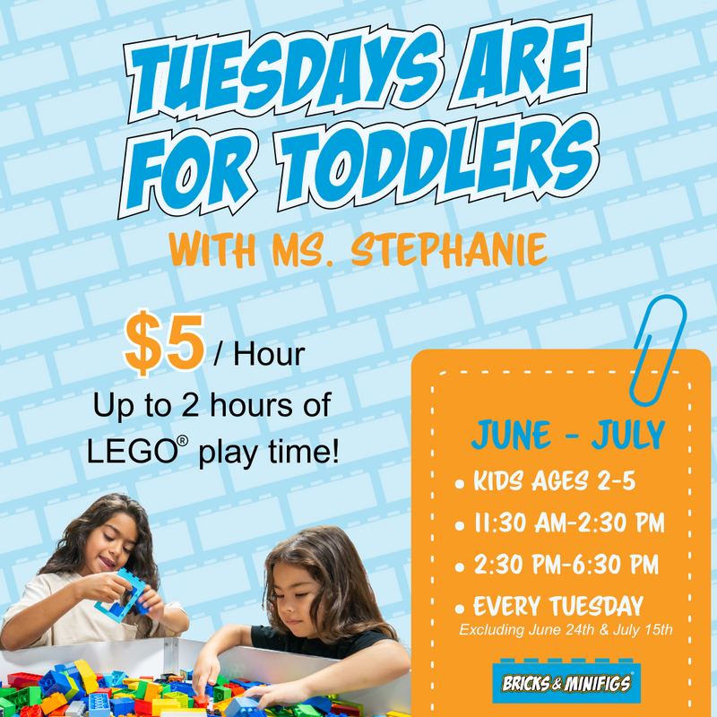 Toddler Tuesday Entry per 1 Hour