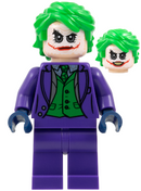 sh1022 The Joker - Dark Purple Suit, Green Vest, Bright Green Hair