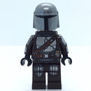 SW1258 The Mandalorian / Din Djarin / 'Mando' - Silver Beskar Armor, Jet Pack, Helmet with Top Lines