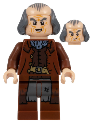 HP353 Argus Filch - Bald on Top, Reddish Brown Jacket