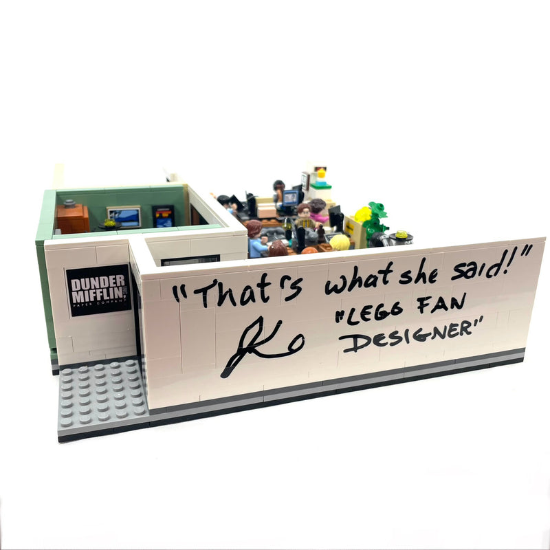 21336 The Office (Pre-Owned) ** Signed by LEGO® Fan Designer Jaijai Lewis!! **