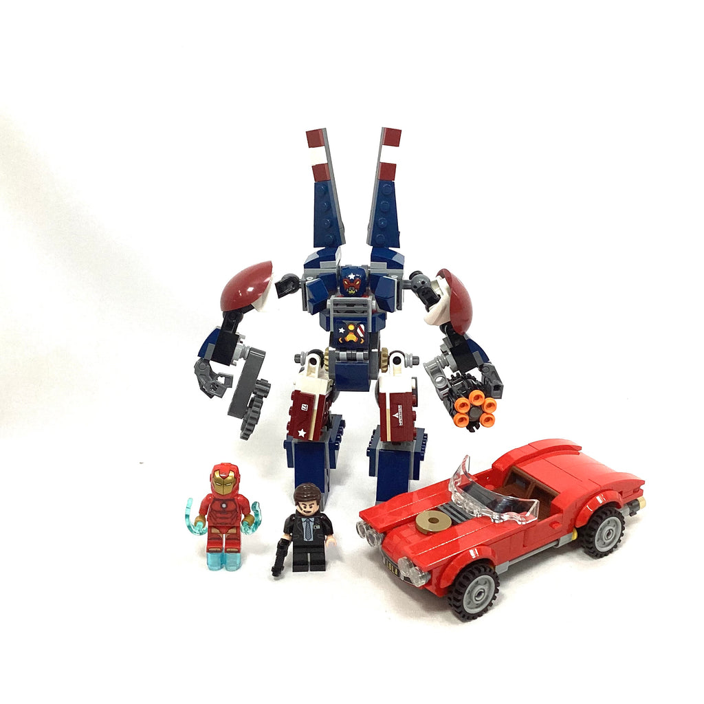 76077 Iron Man Detroit Steel Strikes (Pre-Owned)
