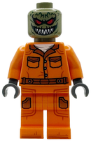 SH1078: Killer Croc - Prison Jumpsuit, Side Pockets