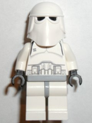 SW0080 Snowtrooper, Light Bluish Gray Hips, Black Hands (Falcon blue box)