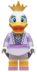 DIS079 Daisy Duck - Lavender Dress, Gold Crown