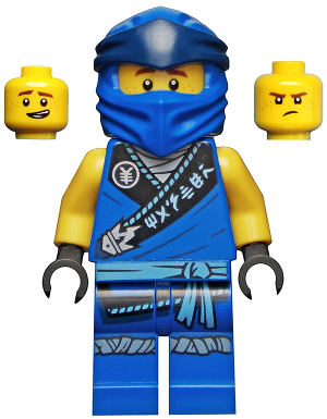 NJO0688: Jay - Legacy, Rebooted, Ninjago Logogram 'MASTER' on Torso, Wrap