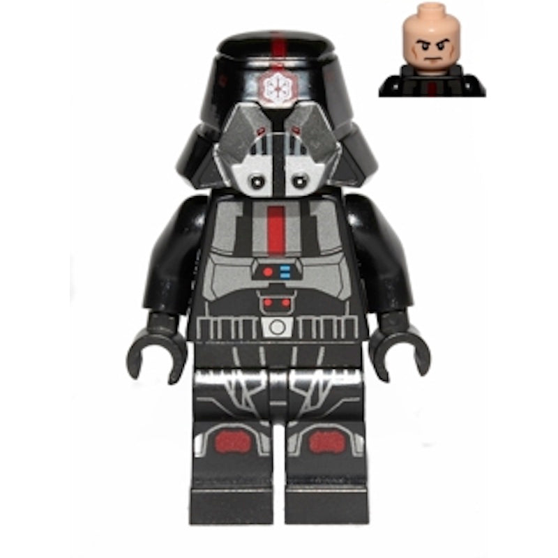 SW0443 Sith Trooper - Black Armor with Printed Legs