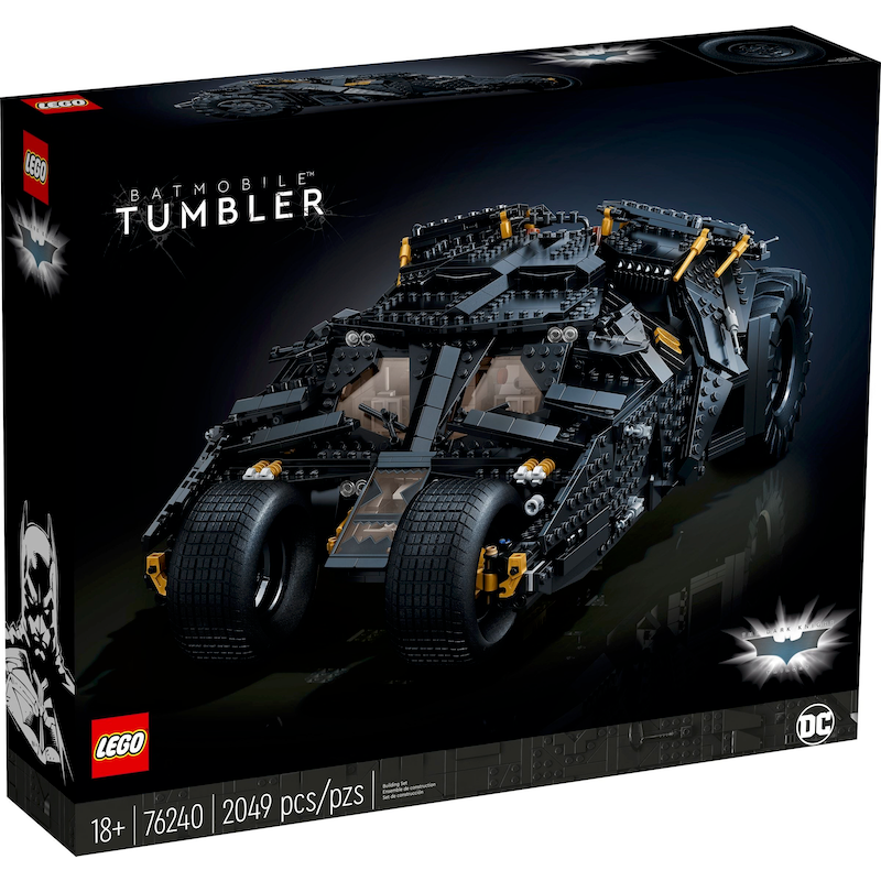 76240 Batmobile Tumbler (Certified Set)