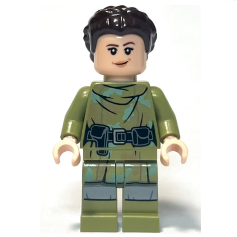 SW1298 Princess Leia - Olive Green Endor Outfit, Hair