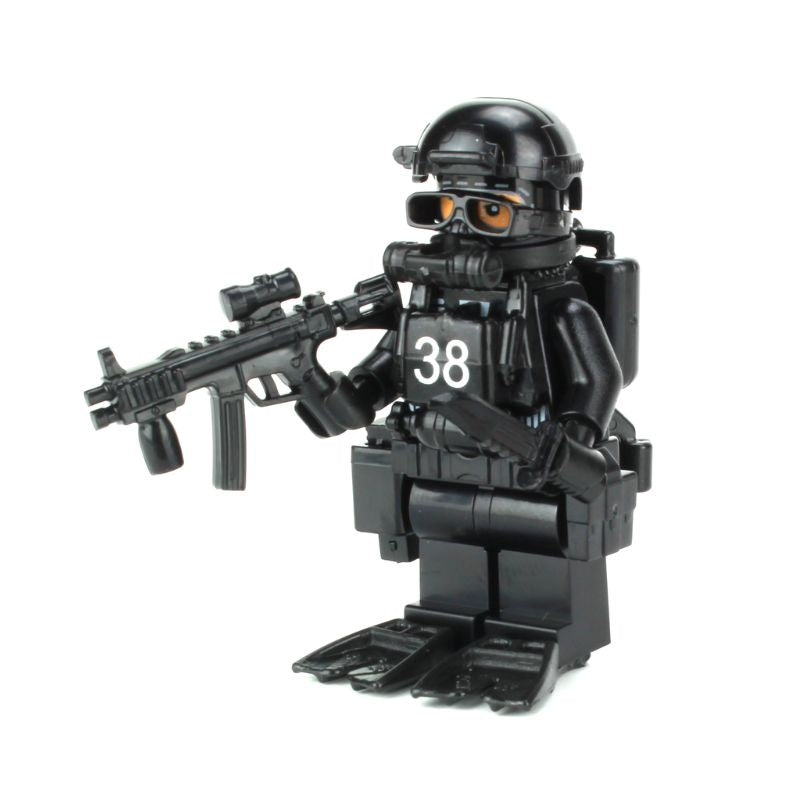 Navy Seal Special Forces Diver Minifigure