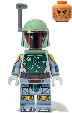 SW1274 Boba Fett - Helmet, Jet Pack, Printed Arms and Legs, Rangefinder