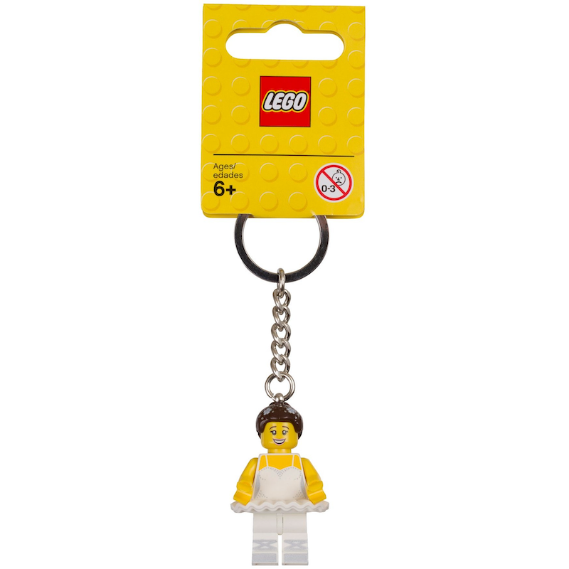 853667 Ballerina Keychain