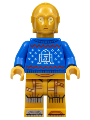 SW1238 C-3PO - Holiday Sweater