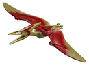 Ptera05 Dinosaur Pteranodon with 4 Studs with Dark Red Back and Small Oval Nostrils