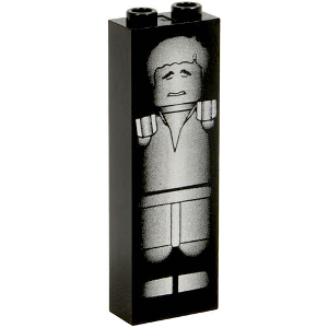 SW0984 Han Solo in Carbonite (Brick 1 x 2 x 5)