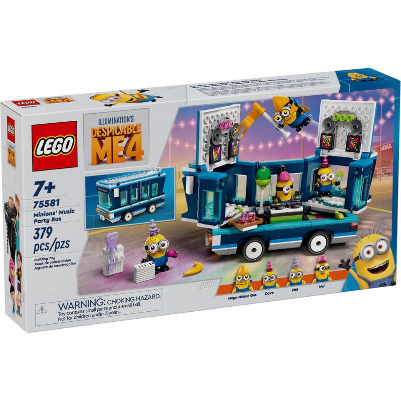 75581 Minions' Music Party Bus