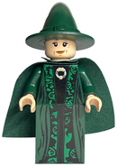 HP093 Professor Minerva McGonagall, Dark Green Robe and Cape