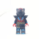 NJO0893 Lord Ras - Red Markings and Muscles, Pearl Dark Gray Shoulder Armor