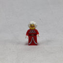 HOL361: Mrs. Claus - Red Jacket, Printed Skirt