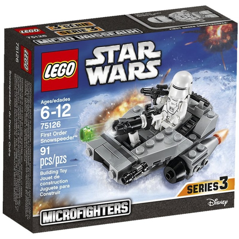 75126 First Order Snowspeeder Microfighter