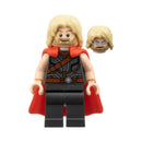 SH0979 Thor - Flexible Rubber Cape, Pearl Dark Gray Legs, Tousled Hair