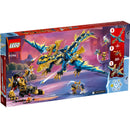 71796 Elemental Dragon vs. The Empress Mech