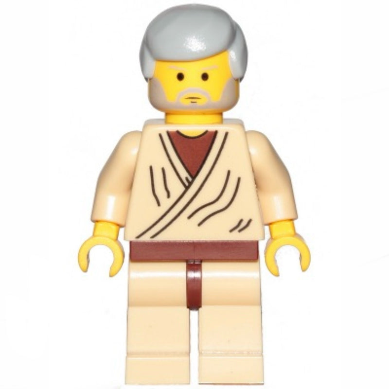 SW1069: Obi-Wan Kenobi (Old with Light Bluish Gray Hair - 20th Anniversary Torso)