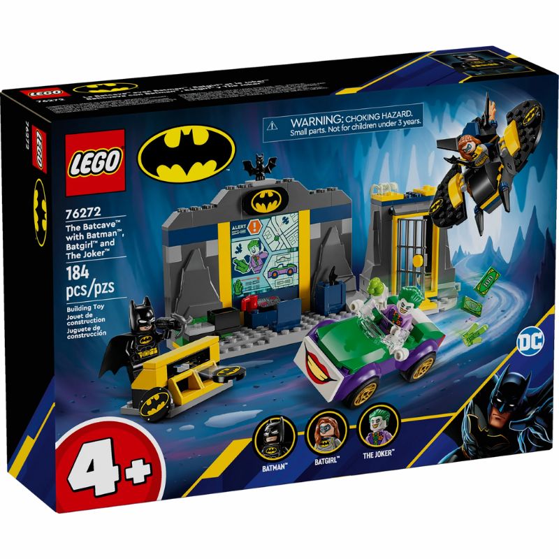 76272 The Batcave™ with Batman™, Batgirl™ and the Joker™