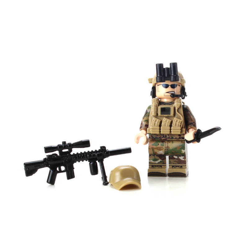 Army Special Forces Sniper OCP Minifigure