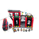 60414 Fire Station with Fire Truck (Pre Owned)