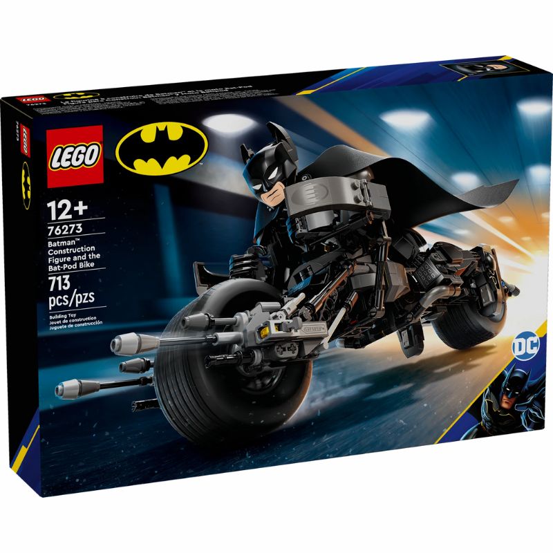 76273 Batman Construction Figure and the Bat-Pod Bike