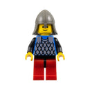 CAS144 Scale Mail - Blue, Red Legs with Black Hips, Dark Gray Neck-Protector