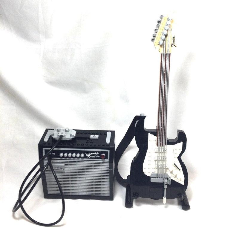 21329 Fender Stradocaster (includes parts for red or black guitar) (Pre-Owned)
