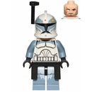 SW0330 Commander Wolffe, 104th Battalion 'Wolfpack' (Phase 1) - Black Rangefinder and Kama, Sand  Blue Markings, Large Eyes