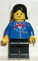 TRN064: Railway Employee, Black Female Hair