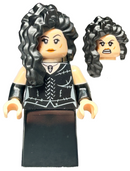 HP424 Bellatrix Lestrange - Black Dress, Dual Molded Arms