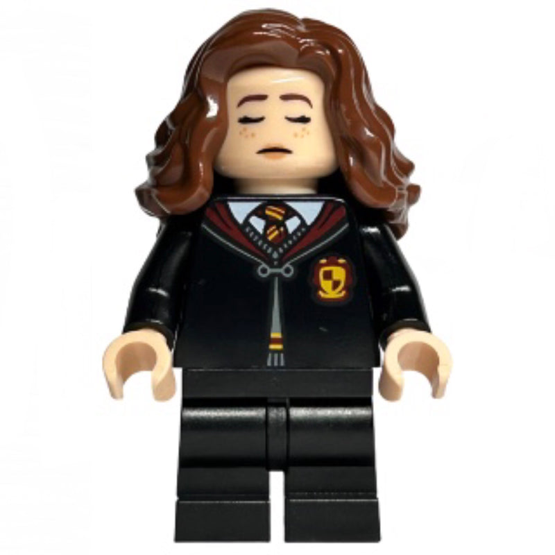 HP415 Hermione Granger - Gryffindor Robe Clasped, Black Medium Legs, Sleeping / Awake