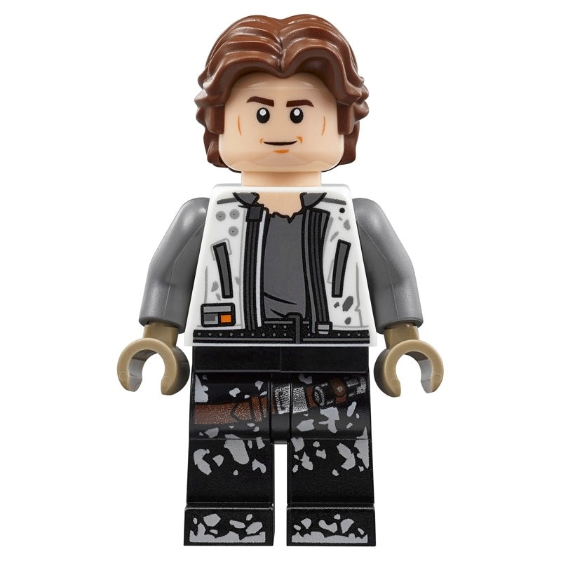 SW0915 Han Solo, White Jacket, Black Legs with Dirt Stains