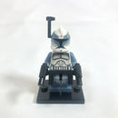 SW0330 Commander Wolffe, 104th Battalion 'Wolfpack' (Phase 1) - Black Rangefinder and Kama, Sand  Blue Markings, Large Eyes