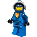 NEX083 Clay Moorington - Dark Blue Helmet, Flat Silver Visor (Battle Suit Clay)
