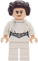 SW1459: Princess Leia - White Dress, Detailed Belt with 5 Emblems