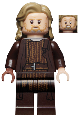 SW1039 Luke Skywalker, Old (Dark Brown Robe)