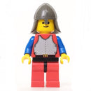 CAS200 Breastplate - Red with Blue Arms, Red Legs with Black Hips, Dark Gray Neck-Protector