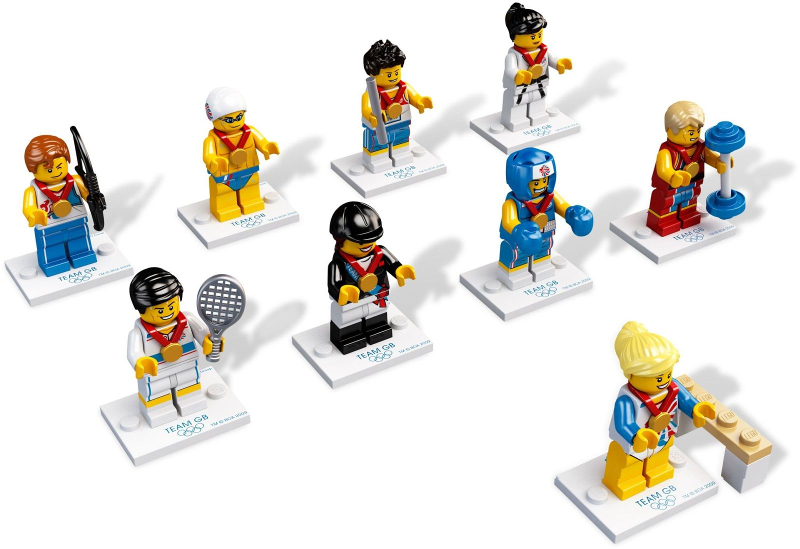 8909-0 LEGO Minifigures - Team GB Series (Complete set)